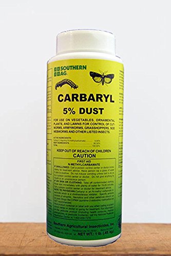 Southern Ag Carbaryl 5 Percent Sevin Dust (Controls Insects), 1 Pound