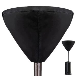idoxe outside patio heater cover top for standing heat lamp waterproof with zipper classic terrace round propane fire sense gas black heater head covers outdoor stand up