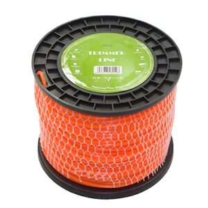 Turfson Commercial Round .155-Inch String Trimmer Line in Spool 3-Pound , Orange