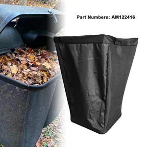MWEDP 2 Set of AM122416 Grass Bag, Compatible with John Deere AM101602 Grass Bags, Fits Series 100 L110 X110 125 D100 LA120 Z225 & More