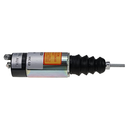 ‎zt truck parts 12V Shutoff Stop Solenoid Valve AM108772 for John Deere 430 Lawn and Garden Tractors