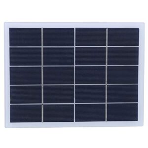 vgeby solar panel, 3w 5v paneles solares polycrystalline silicon solar panel dc output charger battery outdoor garden light
