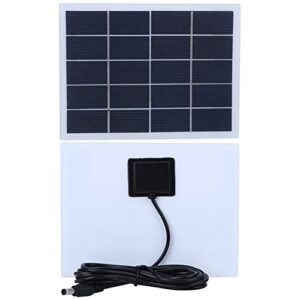 VGEBY Solar Panel, 3W 5V Paneles Solares Polycrystalline Silicon Solar Panel DC Output Charger Battery Outdoor Garden Light