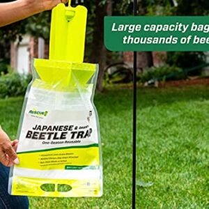 Rescue JBTZ-DB12 One Season Reusable Japanese & Oriental Beetle Traps - Quantity 5