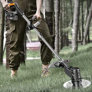 cordless edgers for lawns, electric grass trimmer, edge trimmer lawn, weed trimmer, lawn edger lightweight and powerful for garden and yard