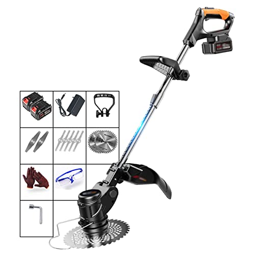Cordless Edgers for Lawns, Electric Grass Trimmer, Edge Trimmer Lawn, Weed Trimmer, Lawn Edger Lightweight and Powerful for Garden and Yard