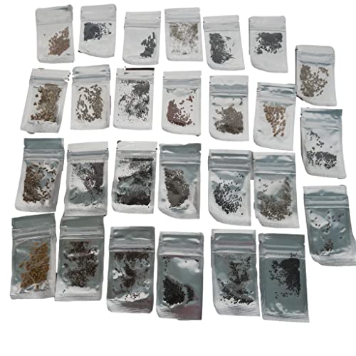 Heirloom Seeds Pack Herbs 27 Varieties with Over 15,000 Seeds - Medicinal and Cooking with Hard to Find Herbs Types