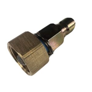 3/8 plug for pressure washer x 3/4″ female garden hose thread (fgh) adapter hq