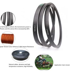 Garden Lawn Mower Deck Belt 1/2" x 77" Compatible with MTD Cub Ct 754-04062, 942-04062,Murray 037X70MA, 37X70, 37X70MA