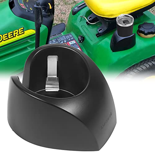 USSKYBOY Beverage Cup Holder for John Deere 325 335 345 355 GT225 GT235 GT245 Lawn Garden Tractors Multifunctional Cup Holder Replacement for: AM132036, AM131898, AM130685