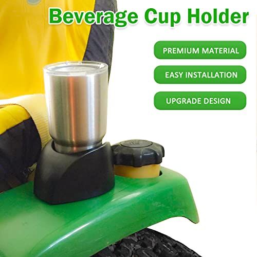 USSKYBOY Beverage Cup Holder for John Deere 325 335 345 355 GT225 GT235 GT245 Lawn Garden Tractors Multifunctional Cup Holder Replacement for: AM132036, AM131898, AM130685