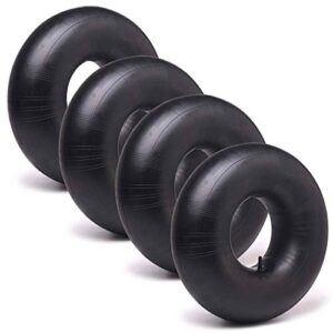 ar-pro 13 x 4.00-6” heavy duty replacement inner tube with tr-13 straight valve stem (4-pack) – for wheelbarrows, mowers, hand trucks and more