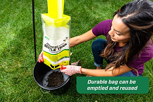 RESCUE! Japanese Beetle Trap – Reusable Bag - 3 Traps