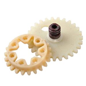 CHINKO Oil Pump Assembly Kit Worm Gear Spur Wheel, for Stihl 028, 038, MS380 MS381 Chainsaw Parts Garden Power Tool Accessories