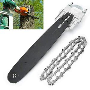 11.5 Inch Chainsaw Converter Adapter Set Chain Saw Angle Grinder to Chain Saw Garden Woodworking Tool