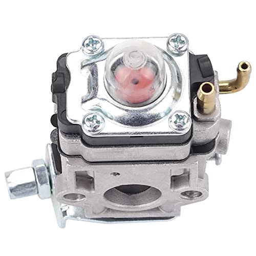 HIPA 300486 Carburetor for Earthquake E43 E43CE Auger MC43 MC43CE MC43E MD43 Tiller Cultivator WE43 WE43E Edger Powermate PEA438 PCV43 Southland SCV43 SEA43 SEA438 Eskimo Mako M43 43cc 51.7cc Engine