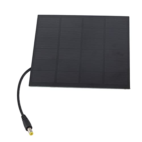 Ftory Silicon Solar Charger Panel,Portable 3W 6V Polycrystalline Solar Panel Outdoor for Solar Garden Lighting