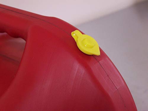 5 - Yellow Fuel Gas Can Jug Vent Cap Blitz Wedco Scepter Essence Midwest Eagle