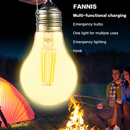 Full Waterproof USB Lights, 2pack, Dimmable Warm White, Plastic Shatterproof, Camping Equipment or Accessories, Led Camping Lights, Suitable for Garage Warehouse Truck Fishing Boat Outdoor Tent