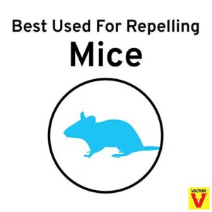 Victor M805 Scent-Away Natural Rodent Repeller – Peppermint Oil Mouse and Rat Repellent – 5 High-Strength Rodent Repelling Sachets Included