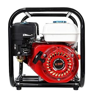 ECO LLC Gas-Powered Water Transfer Pump 2 Inch 160CC 158GPM Heavy Duty Semi-Trash Clean Water Pump Gasoline Engine for Pool Water Remove, lawn garden Irrigate