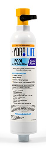 Hydro Life 52804 Pool Pre-Fill Water Filter with Calcium Blocker, White