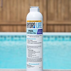 Hydro Life 52804 Pool Pre-Fill Water Filter with Calcium Blocker, White