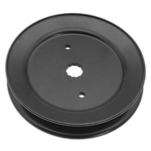 q&p Garden Tractor Spindle Pulley Replaces 129861, 153535,173436, 177865, 532173436 177865, 532173436, 532 12 98-61, 532 17 34-36, 532153535 Fits 42" Deck Models