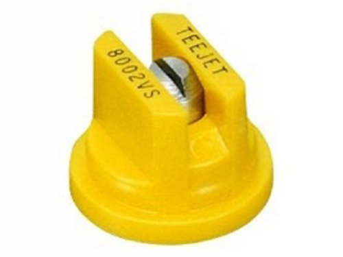 TeeJet TP11002VS Spray Tip, 0.17-0.24 GPM, 30-60 psi, Stainless Steel - Yellow