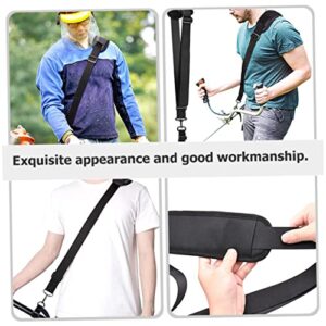 CLISPEED Garden Grass Patio Universal Carrying Eater for Adjustable Strap Replacement Polyester Brush Weeder Shoulder Blower Belt Trimmer Nylon Leaf Lawn Cutter Mower Harness