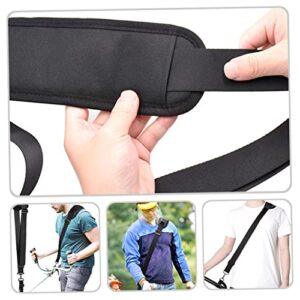 CLISPEED Garden Grass Patio Universal Carrying Eater for Adjustable Strap Replacement Polyester Brush Weeder Shoulder Blower Belt Trimmer Nylon Leaf Lawn Cutter Mower Harness