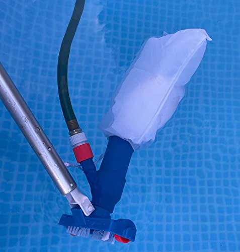 PoolSupplyTown Pool Spa Jet Vacuum Cleaner w/ Brush, Ideal for Frame Above Ground/Inflatable Pools, Spa, Hot Tub, Pond, Fountain Vacuuming, No Electric Power Needed, Use Water Pressure From Garden Hose to Vacuum (Use with A Telescopic Pool Pole, Not Inclu