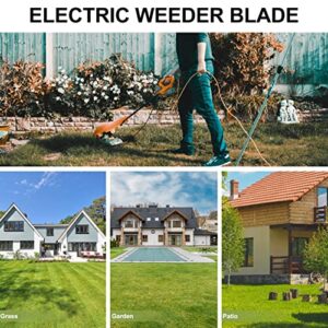 YARNOW 12pcs Lawn Mowers Trimming Home Trimmer Blade Garden Outdoor Cutting Replacement Accessories Machines Cutter Lawnmower Weeding Mower Grass Blades Electric Lawn Mower