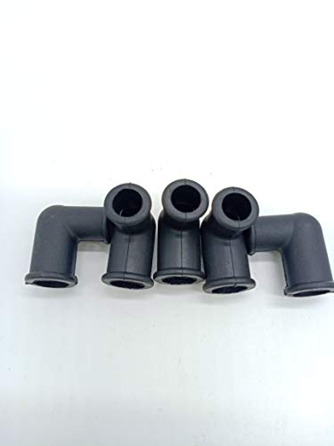 shiosheng 5pcs Breather Tube Grommets 90 Degrees 692189 for Briggs & Stratton