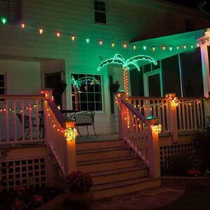 Chili Pepper String Lights, 13.6 Feet Red Green and Yellow Chili Pepper String Lights with 35 Lights, Connectable Pepper Lights for Indoor Outdoor Garden Kitchen Party mexican Fiesta Decoration