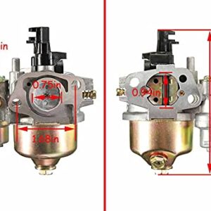 New GX120 Carburetor Air Filter Spark Plug for GX120 GX160 GX168 GX200 Small Engines