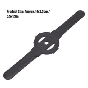 Plastic Trimmer Blades, Black Replacement Trimmer Blades 14 x 3.3cm for Gardens