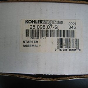 Kohler 25-098-07-S Lawn & Garden Equipment Engine Starter Motor Genuine Original Equipment Manufacturer (OEM) Part