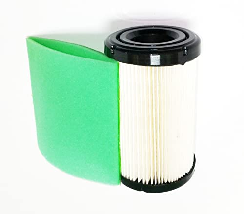 Air Filter Plus Pre-Filter Compatible With Briggs & Stratton Air Filter 796031, 591334, 594201, Pre-Filter 797704