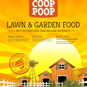 Healthy Grow HGR 243 CP25 Coop Poop Lawn and Garden Food, 25-Pound