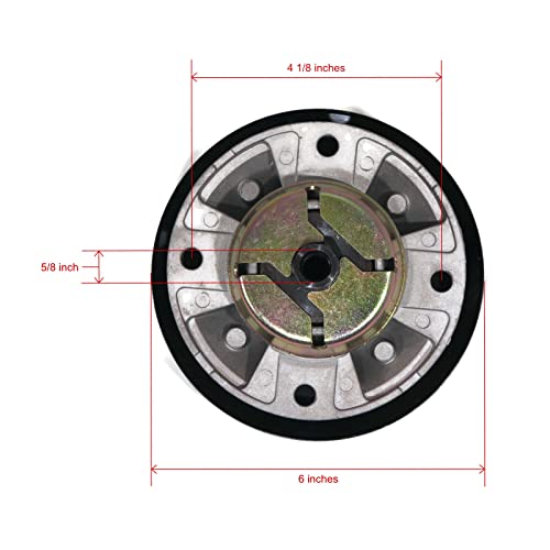 The ROP Shop | Spindle Assembly for John Deere GT242, GT245, GT262 Lawn and Garden Tractor Deck