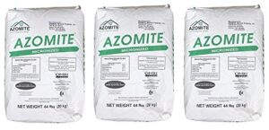 azomite micronized bag – 100% naturally derived – omri listed – great for hemp, fertilizer, soil mixes and home gardens – 44 pounds