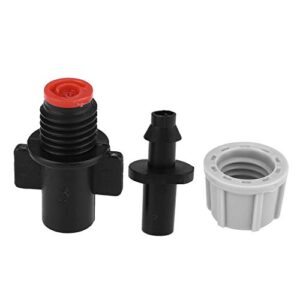 50pcs/Set Misting Nozzles Plastic Sprinkler Head Atomizer Nozzles for Patio Garden Agricultural Greenhouse Drip Irrigation Outdoor Cooling System