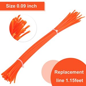 Eyoloty WA0050 Replacement Line Flex-A-Line 80-Pack Replacement Line Compatible with Worx 13" WG430 Electric Leaf Mulcher