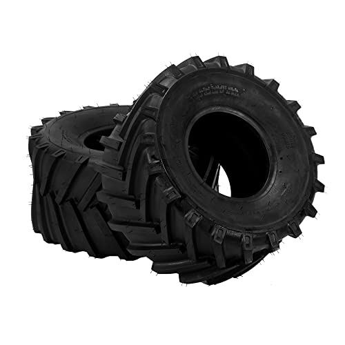 Turf Tire 20x10-8 20x10x8 4PR Lawn Garden Mower Tractor Golf Cart Tire Tubeless Max Load 1190 Lbs Set of 2