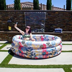 Poolmaster Inflatable Swimming Pool, Summer Garden