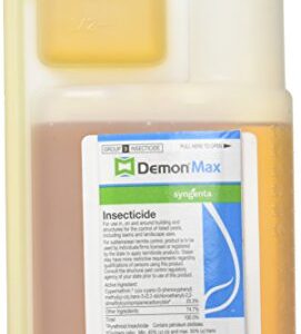 Syngenta 070294125000 Demon Max Insecticide, Yellowish & Flo-Master by Hudson 24101 1 Gallon Lawn and Garden Tank Sprayer, Translucent