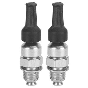2pcs aluminum decompression valve cylinder decompression valve replacement fit garden accessories for stihl ts400 ts410 ts420 ts460 ts700 ts800