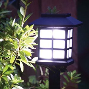 Solar Garden Light 12 Pack,D5 Outdoor LED Solar Powered Garden Lights for Lawn, Patio, Yard, Walkway, Driveway