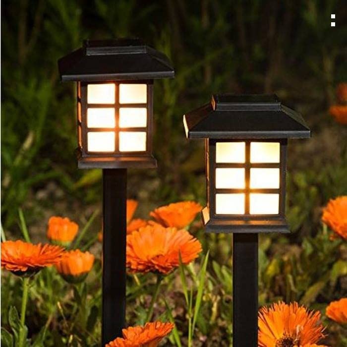 Solar Garden Light 12 Pack,D5 Outdoor LED Solar Powered Garden Lights for Lawn, Patio, Yard, Walkway, Driveway